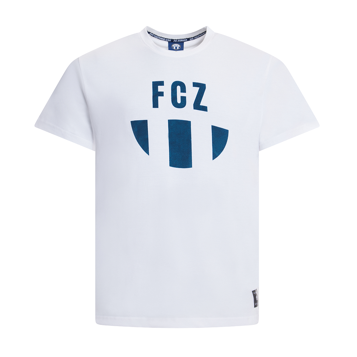 T-SHIRT FCZ GHOST LOGO WHITE