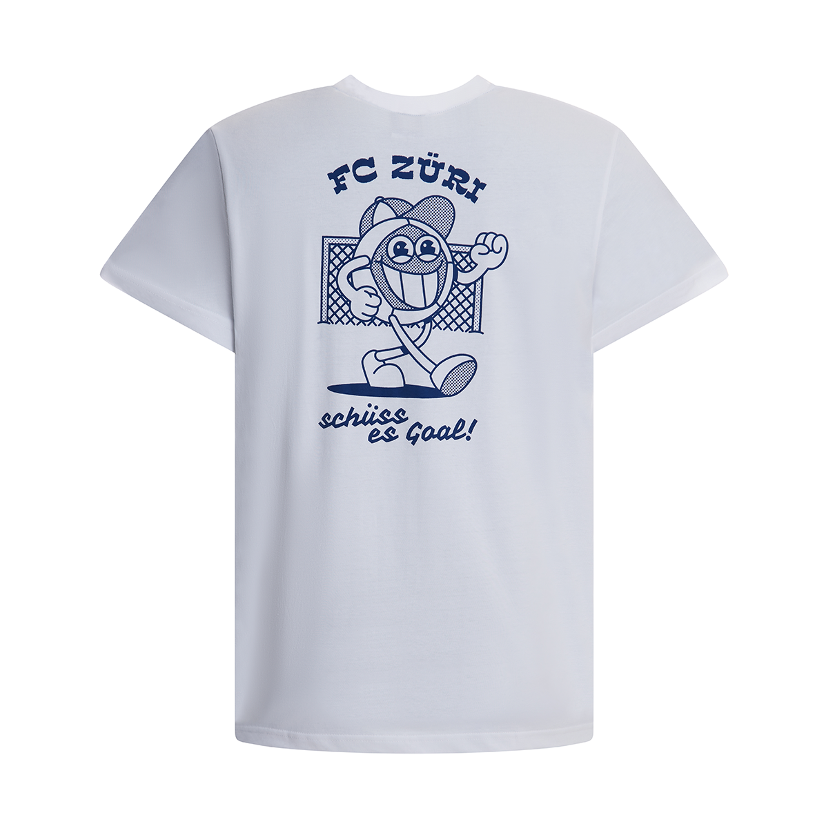 T-SHIRT FC ZÜRI SCHÜSS ES GOAL WHITE
