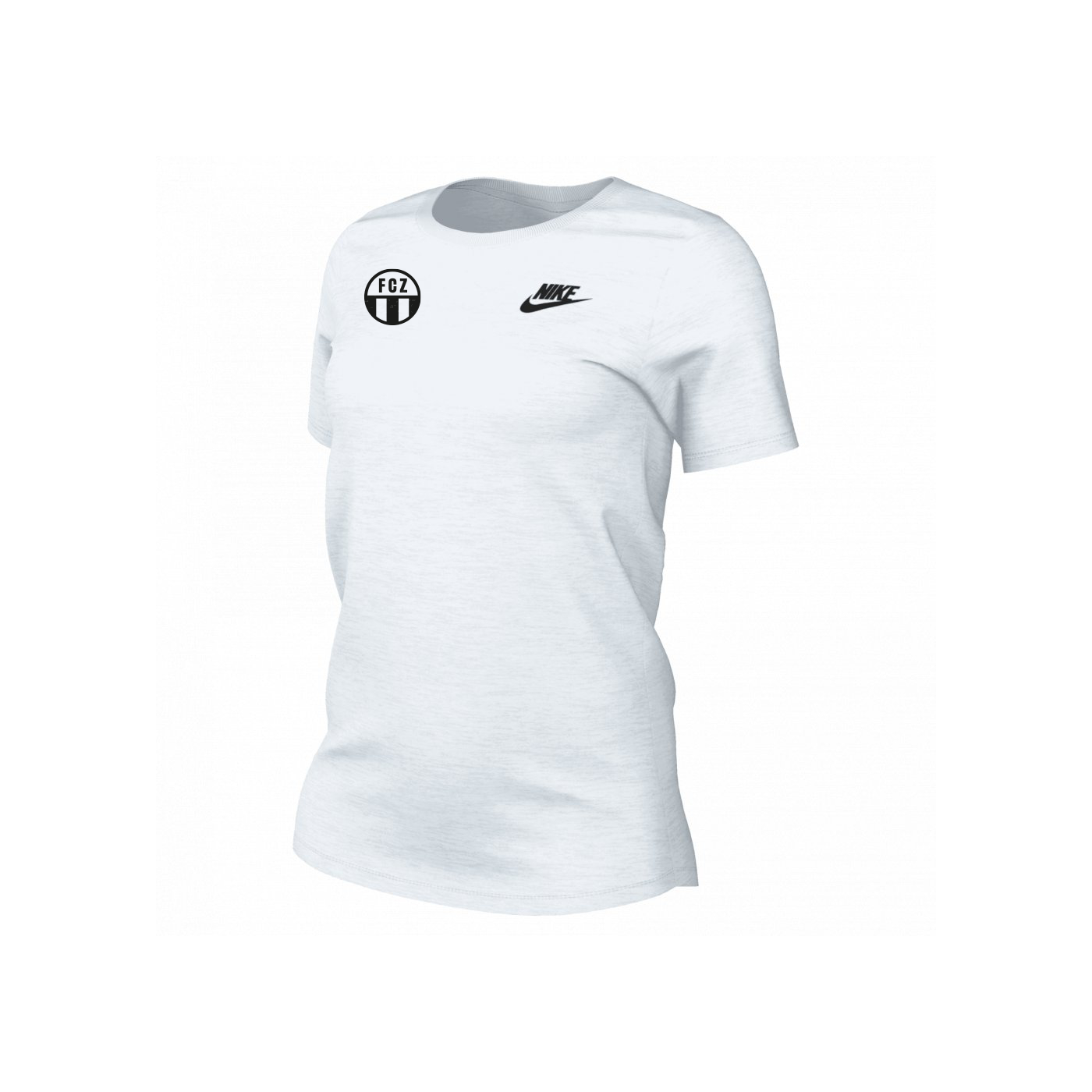 Shirt Nike Weiss Logo Patch Woman