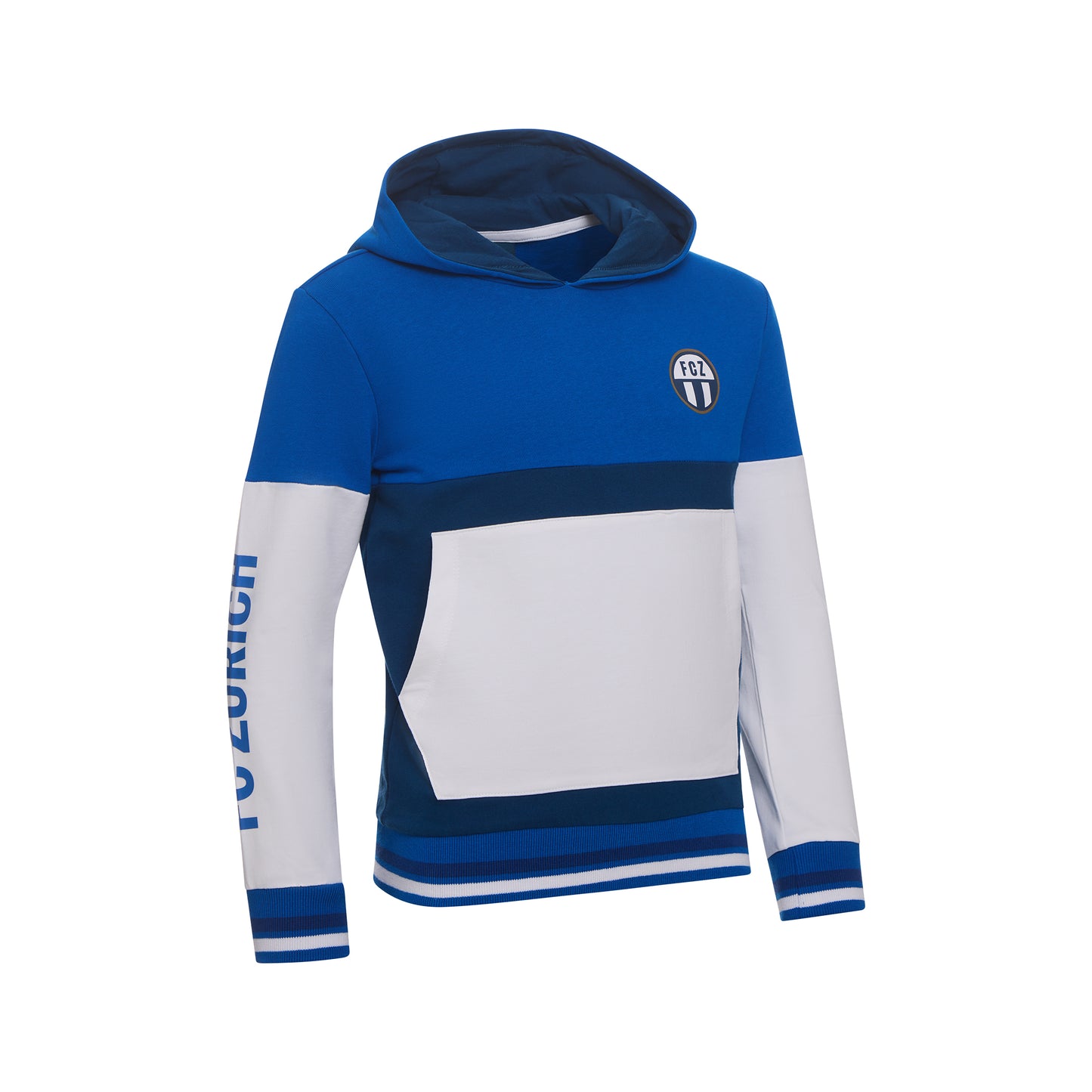 Hoodie Kids FC Zürich Blue & White