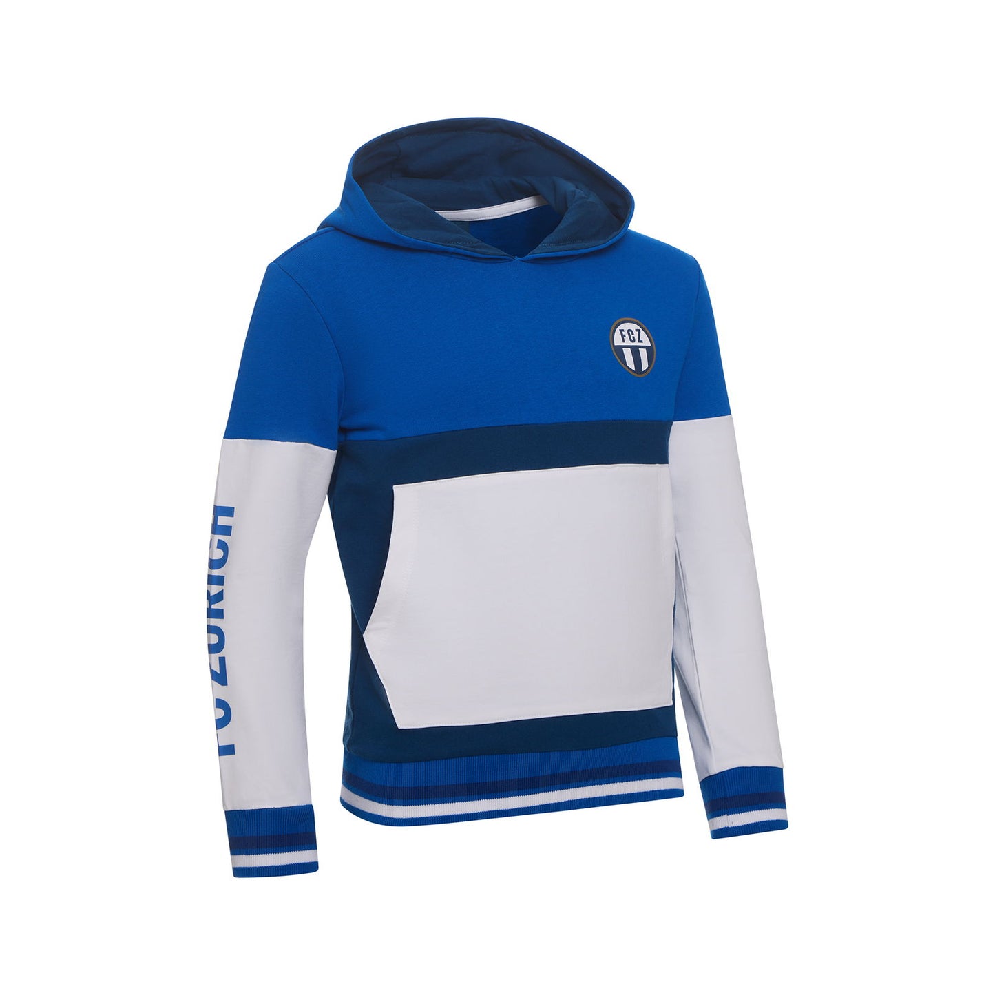 Hoodie Kids FC Zürich Blue & White