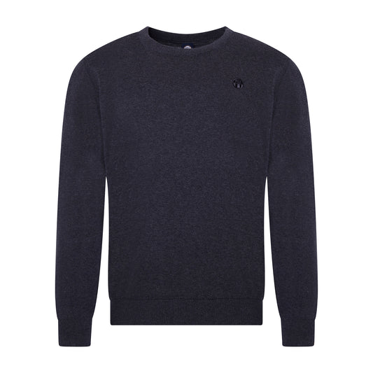 Strickpullover Logo Stick