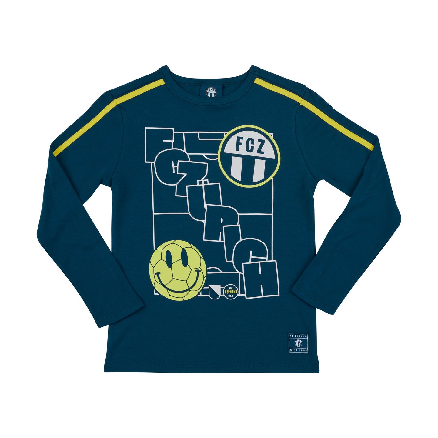 Kids Longsleeve-Shirt Smiley