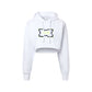 93. WMNS Cropped Hoodie Blanc