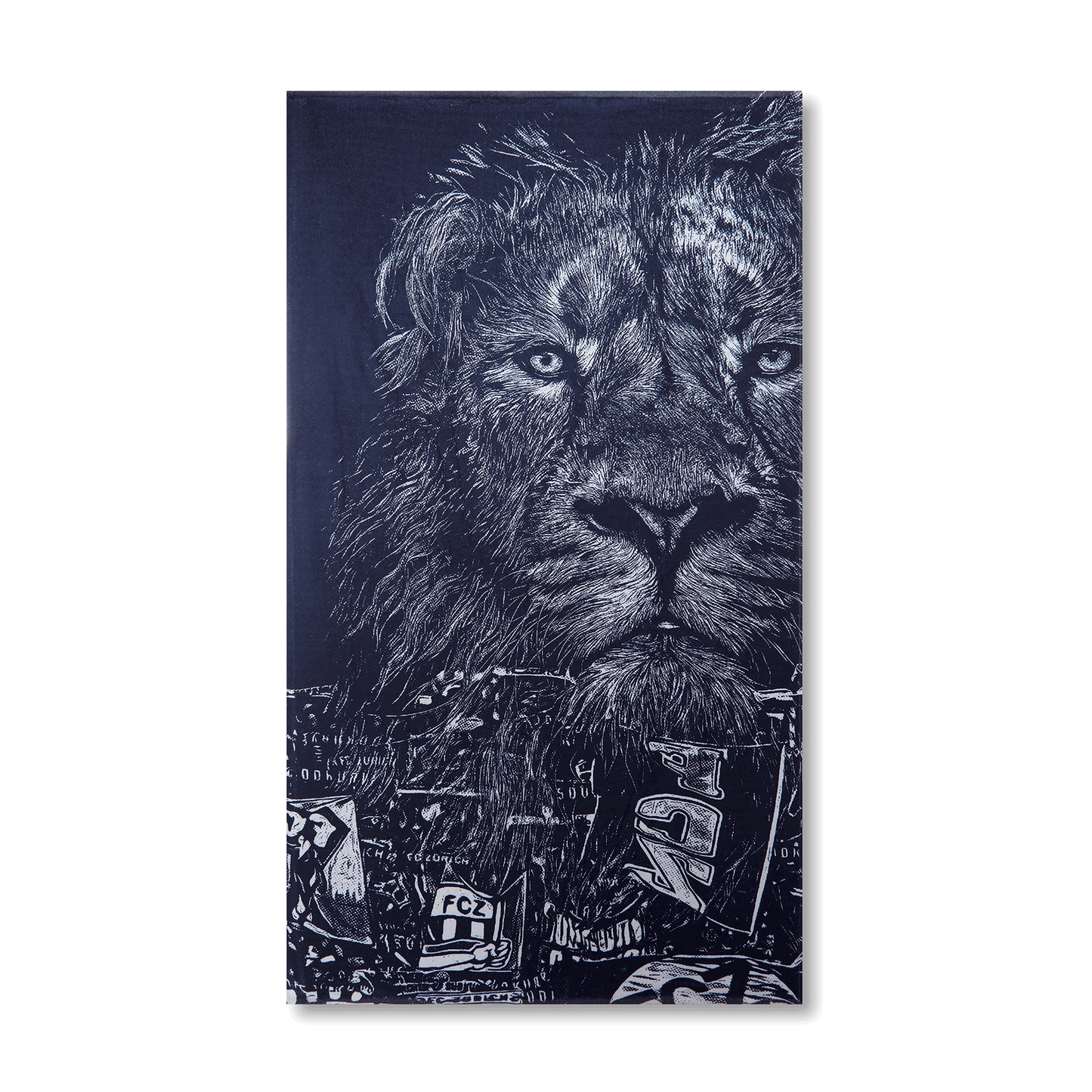 FC Zürich Strandtuch Löwe