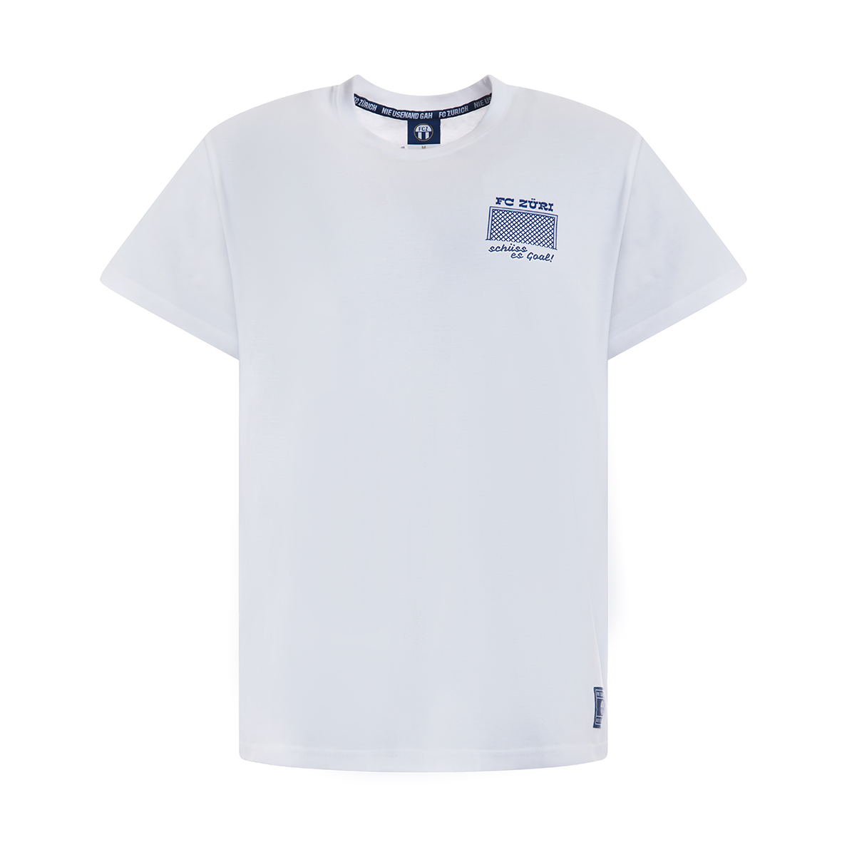 T-SHIRT FC ZÜRI SCHÜSS ES GOAL WHITE