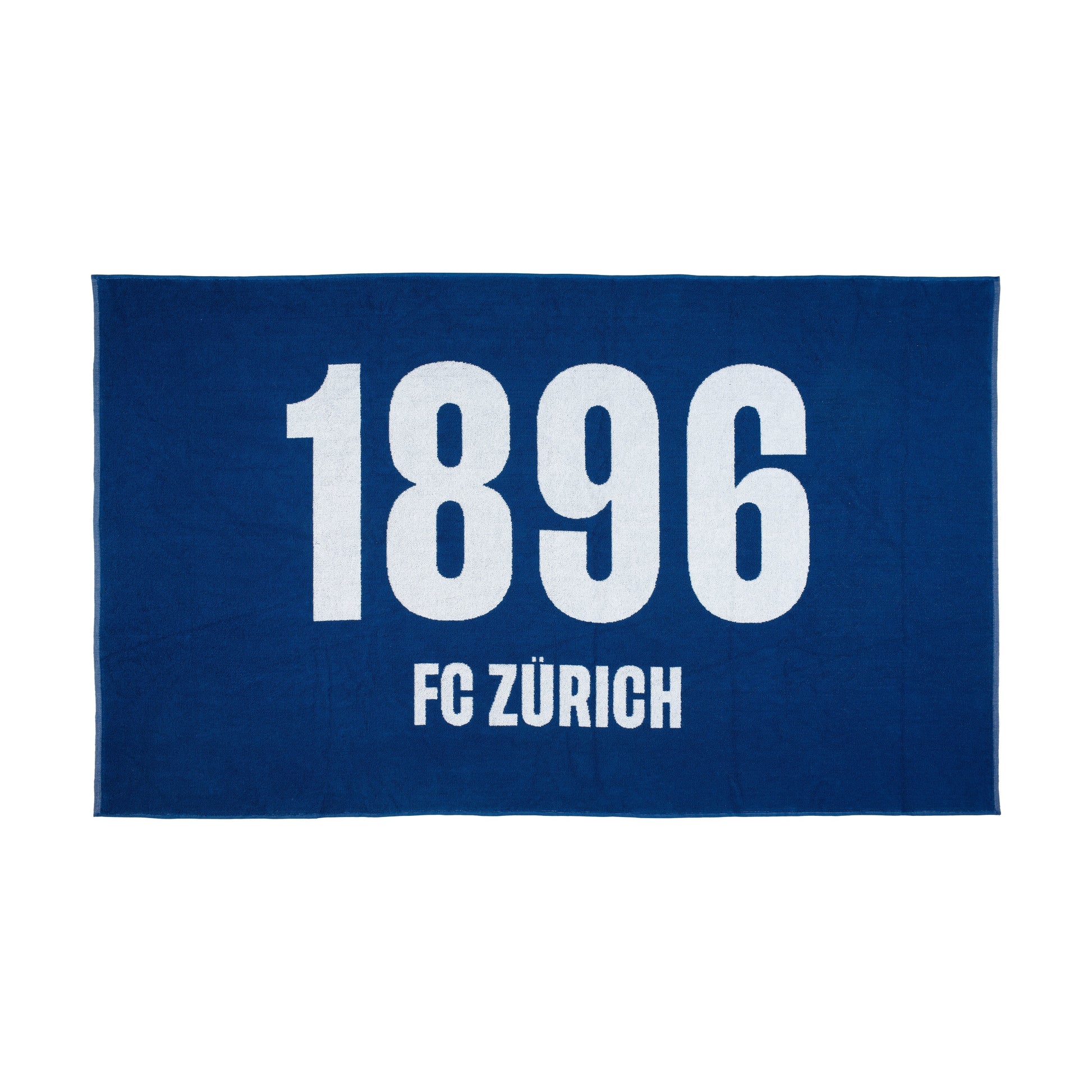 Badetuch 1896 dunkelblau/weiss