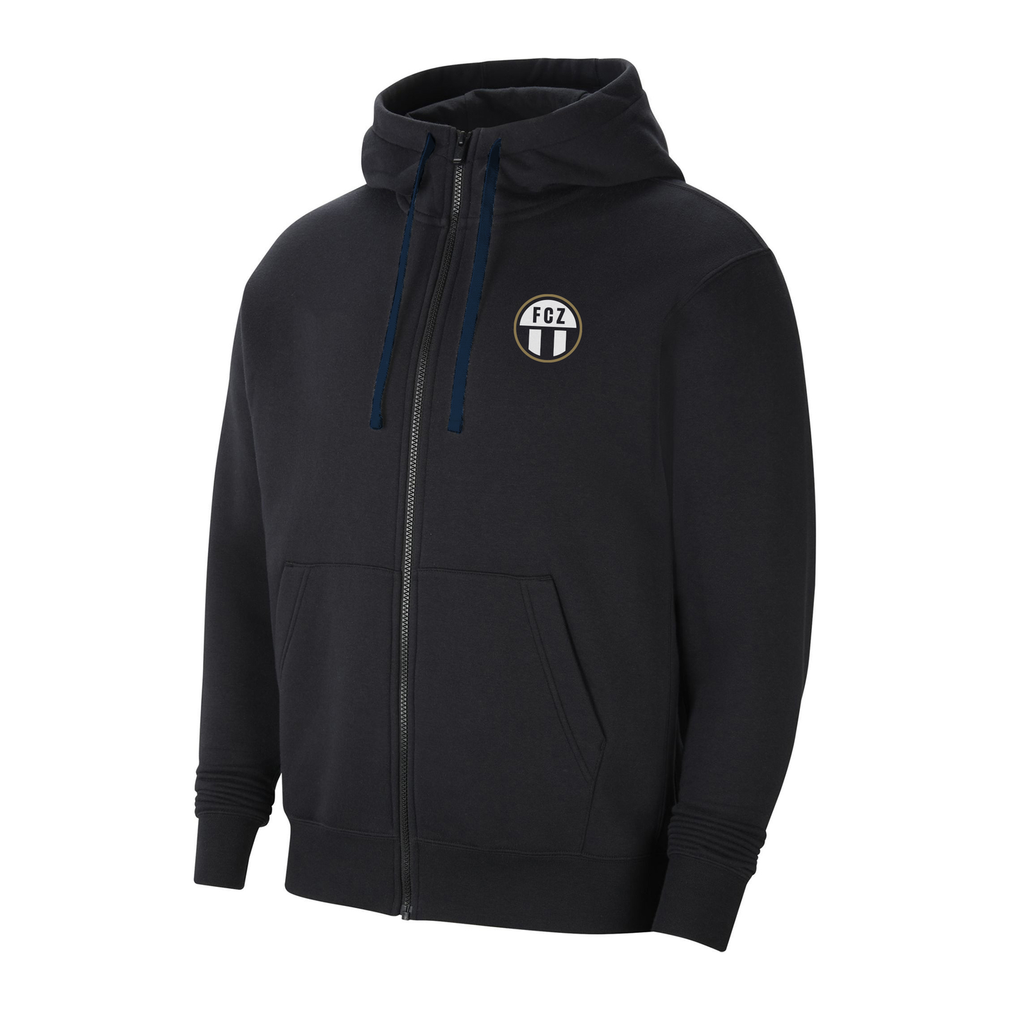 Zip Hoodie Schwarz Kids