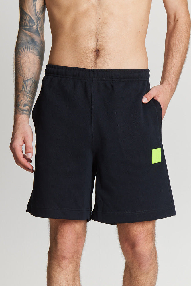 93. Shorts Piqué Noir