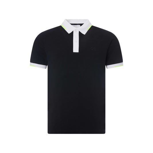 93. Polo Piqué Noir