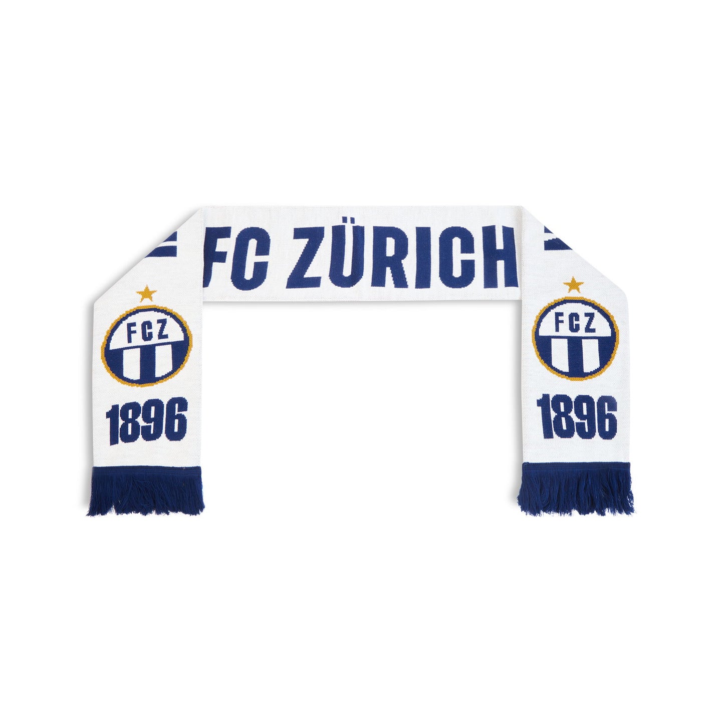 Winterschal FCZ Nie usenand gah