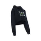 93. WMNS Cropped Hoodie Noir