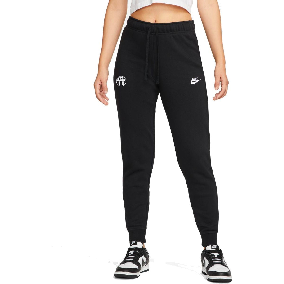 Hose lang Nike schwarz Frauen
