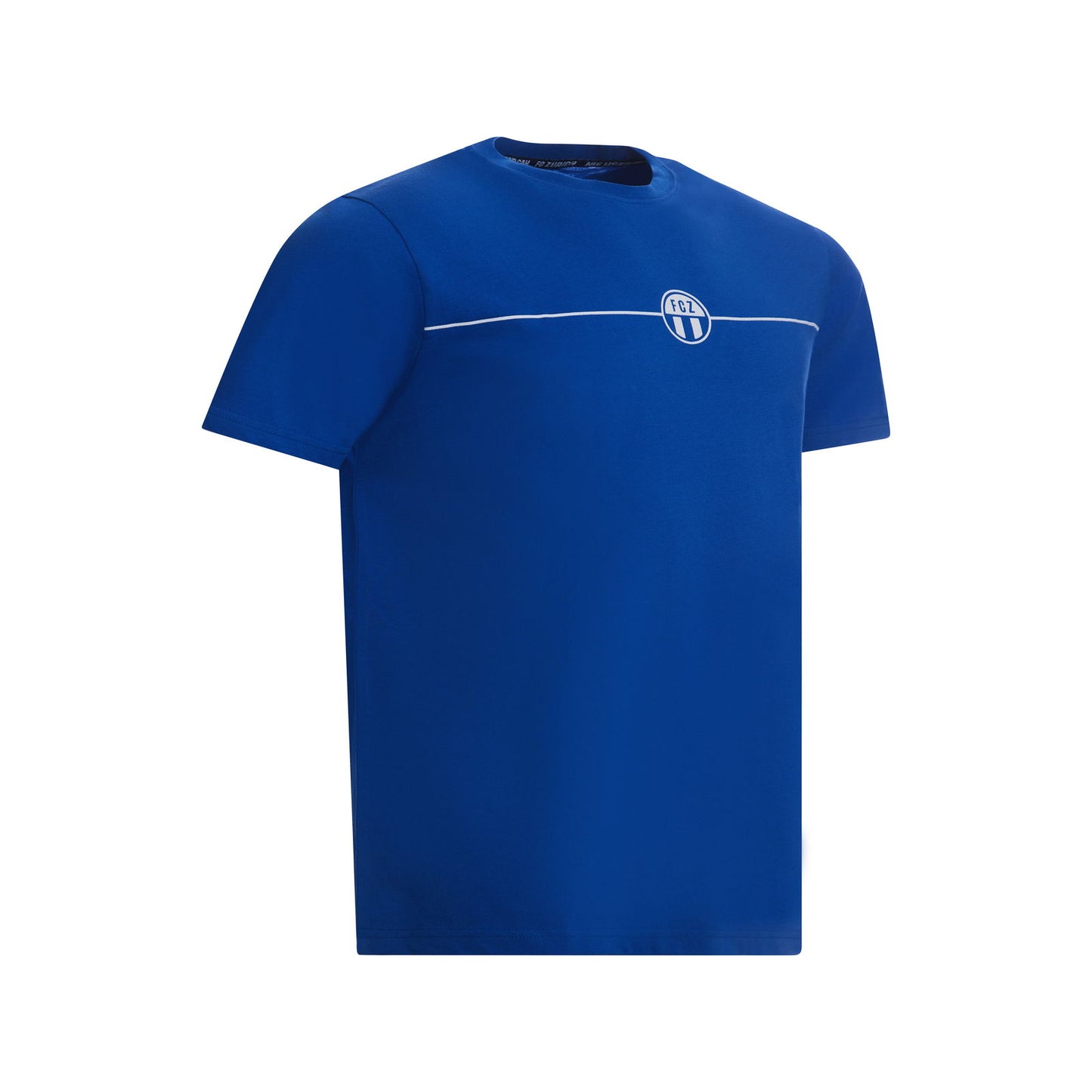 T-SHIRT FCZ SINGLE STRIPE BREAST BLUE