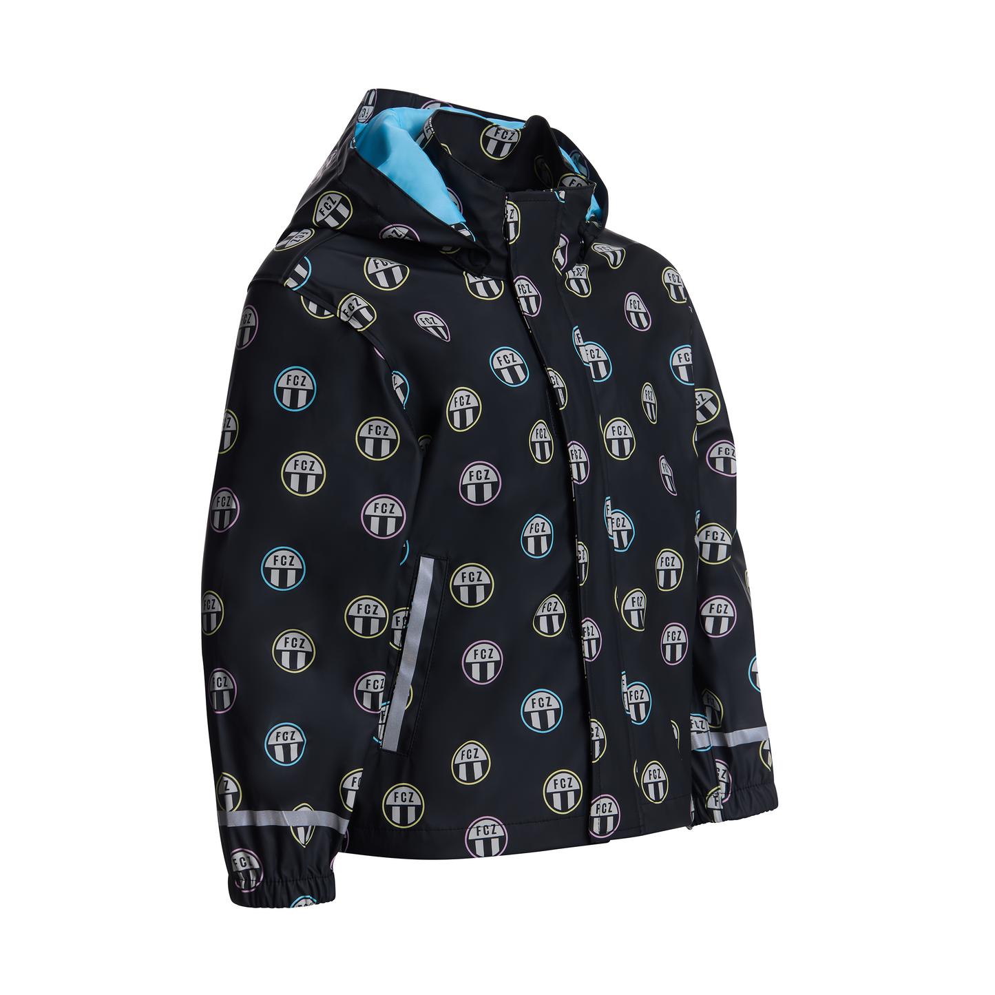 Regen Jacke Kids FCZ Logos