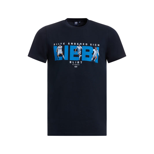 T-Shirt FCZ Liebi navy