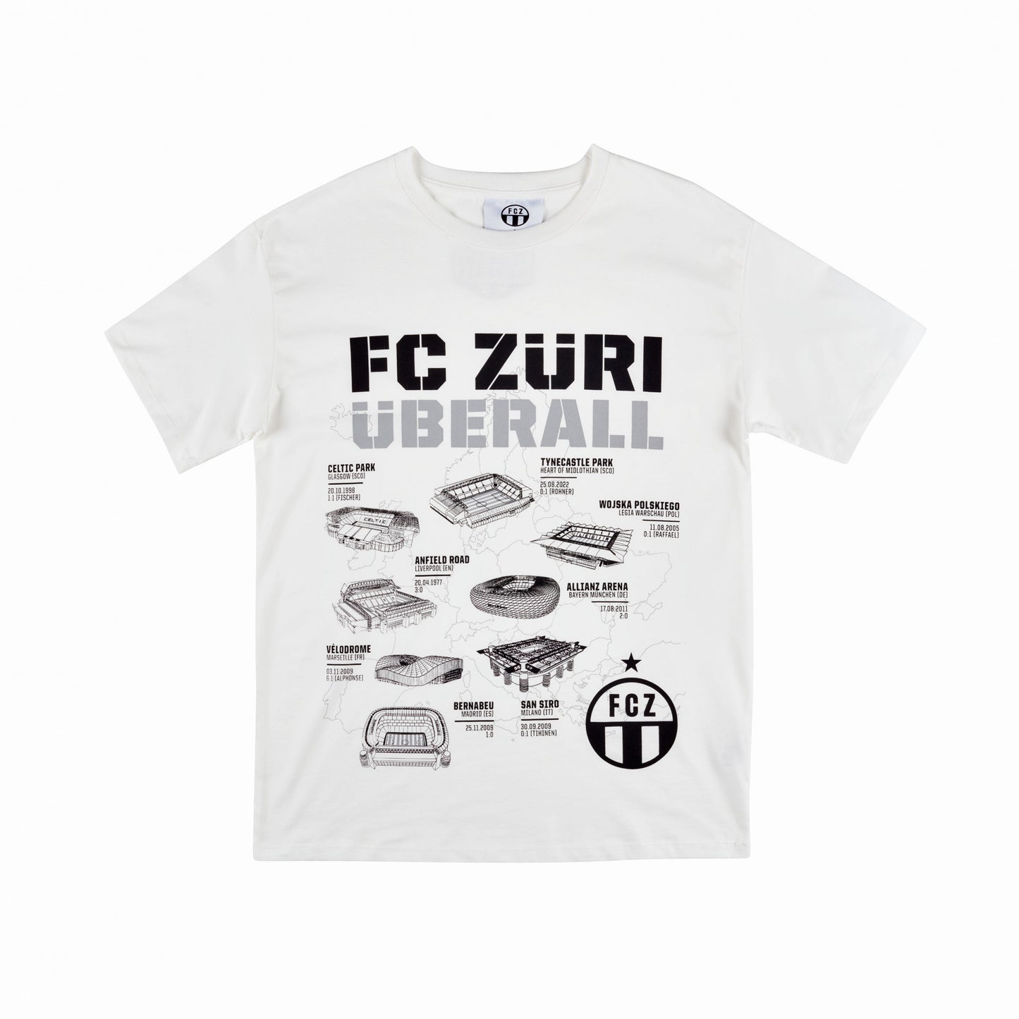 Shirt FC Züri Überall Stadien