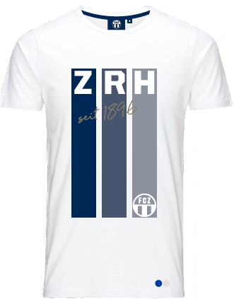 Shirt ZRH weiss - L
