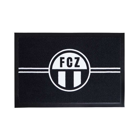 Fussmatte schwarz