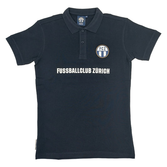 Poloshirt Fussballclub Zürich blau