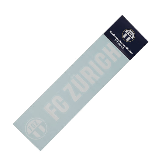 Heckscheibenaufkleber FC Zürich