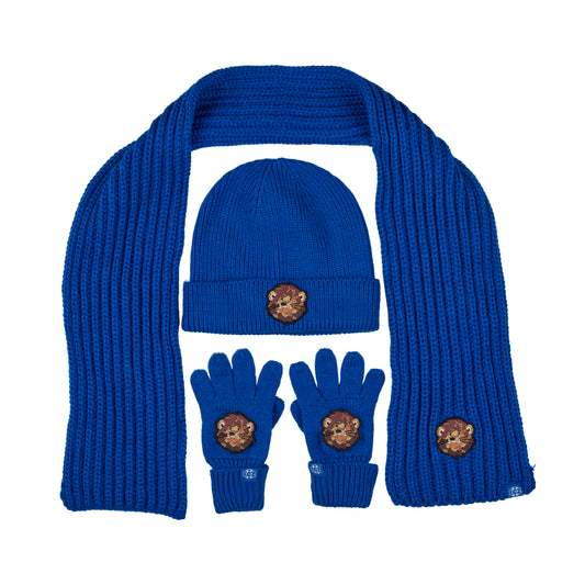 Kinderset Mütze, Schal, Handschuhe