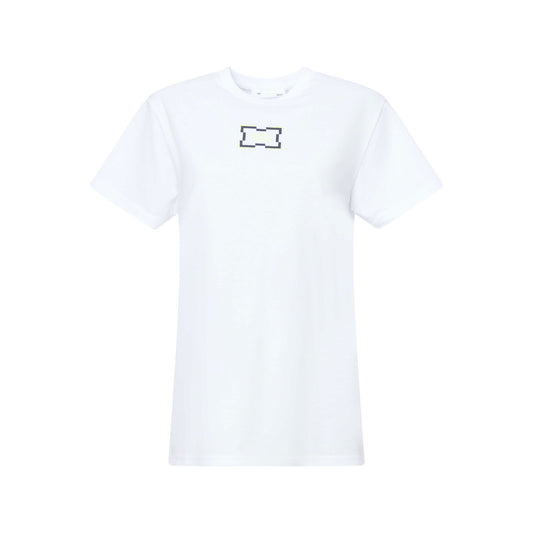 93. WMNS T-Shirt Piqué Blanc