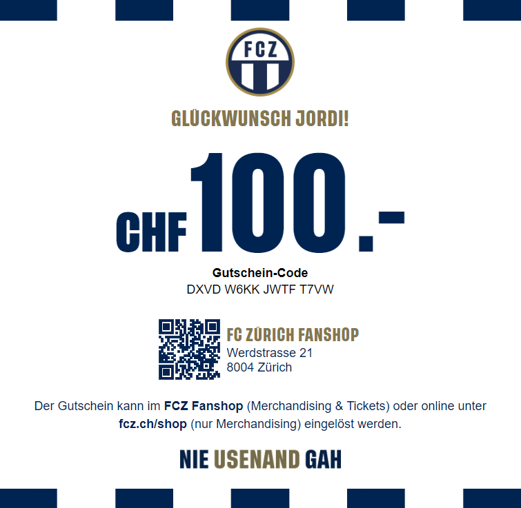 Geschenkgutscheine