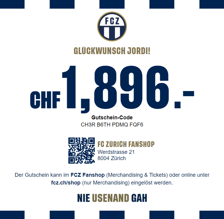 Geschenkgutscheine