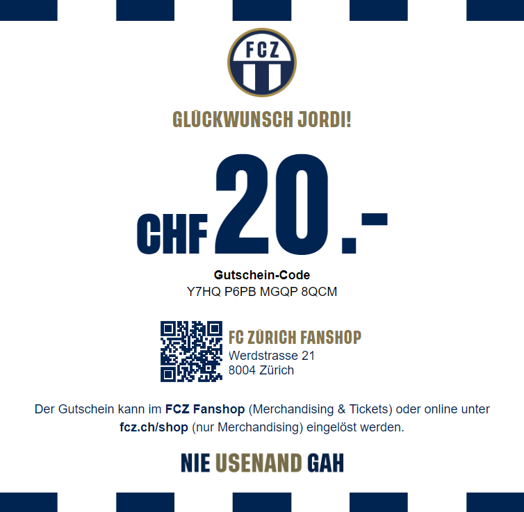 Geschenkgutscheine