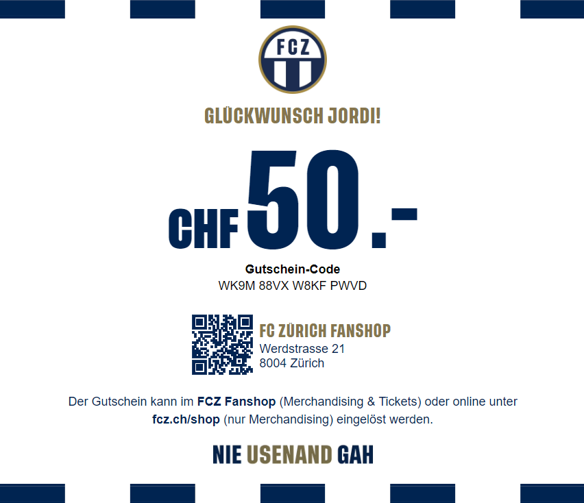 Geschenkgutscheine